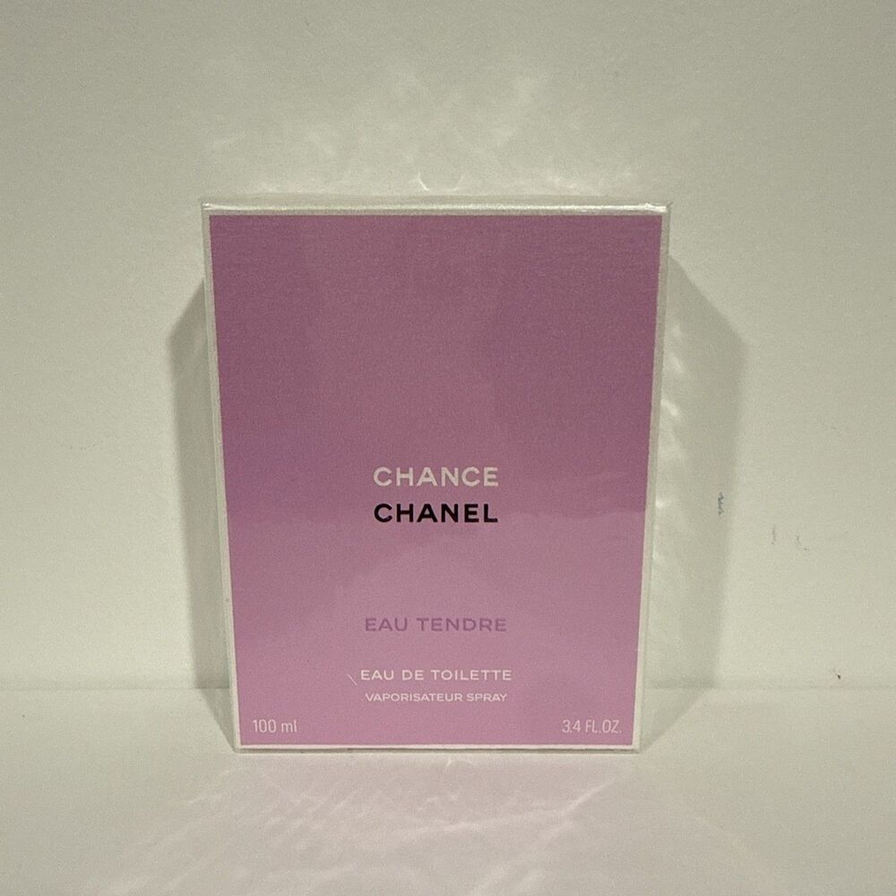 CHANEL CHANCE EAU TENDRE Women 3.4oz / 100ml EDT Spray NEW SEALED BOX